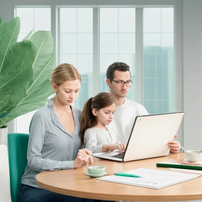 Centora advisors consulting with clients in office
